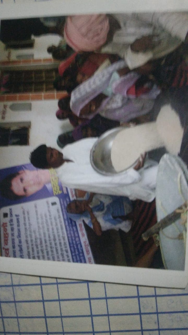 Saree Distribution to Women